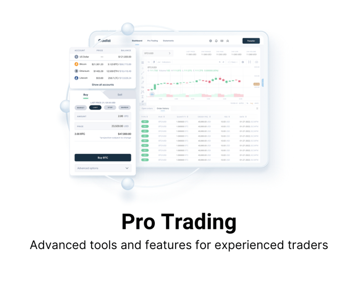 Pro Trading Advanced tools and features for experienced traders
